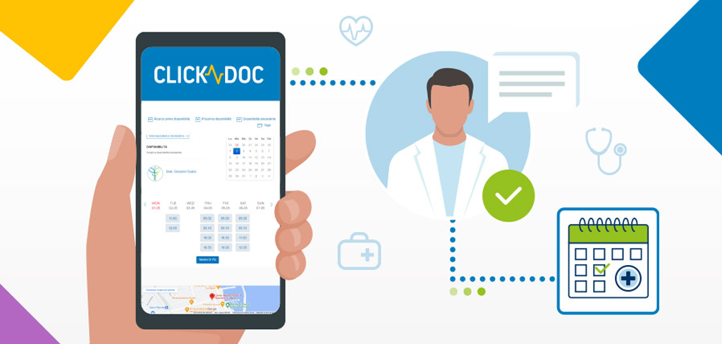 Aumenta le visite con CLICKDOC e le prenotazioni online
